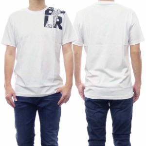 【46％OFF！】BALR. ボーラー メンズクルーネックTシャツ B1112.1241 / STRIPE REGULAR T-SHIRT ホワイト /2024春夏新作