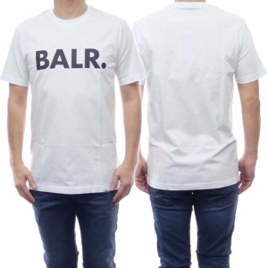 【47％OFF！】BALR. ボーラー メンズクルーネックTシャツ B1112.1048 / BRAND STRAIGHT T-SHIRT ホワイト /定番人気商品