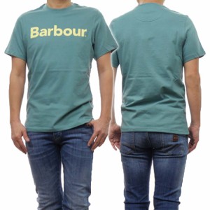 【〇％OFF！】BARBOUR バブアー メンズクルーネックTシャツ MTS0531 グリーン /2024春夏新作