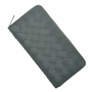 【セール 13％OFF！】BOTTEGA VENETA ボッテガヴェネタ メンズラウンドファスナー長財布（小銭入れ付き） 749427 VCPQ4 グレー