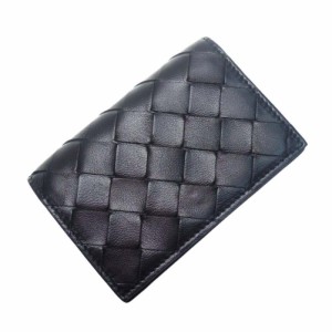 【10％OFF！】BOTTEGA VENETA ボッテガヴェネタ レディースカードケース/名刺入れ 667141 VCPP3 ブラック /2024春夏新作