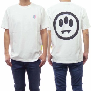 【セール 55％OFF！】BARROW バロウ クルーネックTシャツ 034039 ホワイト