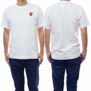 【セール ○％OFF！】PLAY COMME des GARCONS プレイコムデギャルソン メンズクルーネックTシャツ AZ-T288-051 ホワイト