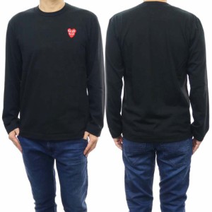 【セール ○％OFF！】PLAY COMME des GARCONS プレイコムデギャルソン メンズクルーネックロングTシャツ AZ-T292-051 ブラック