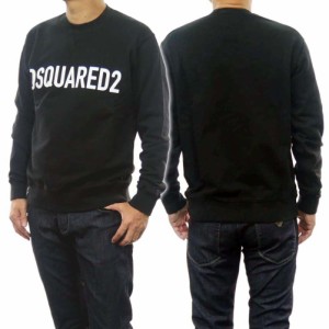 【セール 55％OFF！】DSQUARED2 ディースクエアード メンズトレーナー S74GU0663 S25538 ブラック