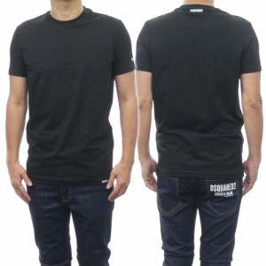 【セール 40％OFF！】DSQUARED2 ディースクエアード メンズクルーネックTシャツ D9M204600 ブラック