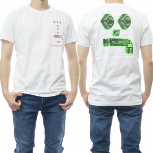 【旧作処分セール 60％OFF！】DIESEL ディーゼル メンズクルーネックTシャツ T-DIEGOS-B4 / A02805 0PATI ホワイト