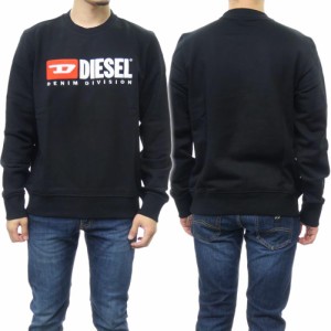 【セール 55％OFF！】DIESEL ディーゼル メンズトレーナー  A03758 0BAWT / S-GINN-DIV ブラック