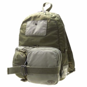 【セール 50％OFF！】DIESEL ディーゼル バックパック X08938 P4639 / DSL UTILITY BACKPACK カーキ×ホワイト