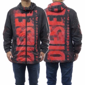 【セール 50％OFF！】DIESEL ディーゼル メンズジャケット A11433 0HIAB / J-WARRETT-LOGO-LOGO ブラック