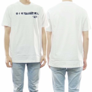 【セール 45％OFF！】DIESEL ディーゼル メンズクルーネックTシャツ A010635 0CJAC / T-JUST-G19 ホワイト