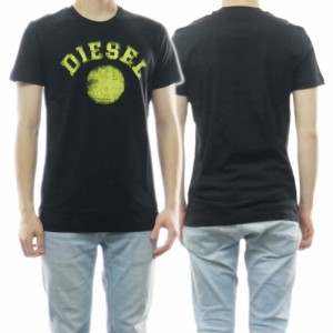 【セール 45％OFF！】DIESEL ディーゼル メンズクルーネックTシャツ A08682 0GRAI / T-DIEGOR-K56 ブラック