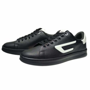 【セール 45％OFF！】DIESEL ディーゼル メンズローカットスニーカー Y02869 PR087 / S-ATHENE LOW ブラック