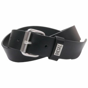 【セール 45％OFF！】DIESEL ディーゼル メンズレザーベルト X09798 PR227 / B-BISCOTTO-LOOP ブラック