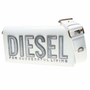 【35％OFF！】DIESEL ディーゼル レディースショルダーバッグ X09775 P6183 / BISCOTTO SHOULDER BAG M ホワイト /2024春夏新作