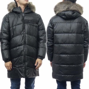 【セール 50％OFF！】EMPORIO ARMANI エンポリオアルマーニ EA7 メンズ中綿コート 6KPK03 PN3BZ ブラック