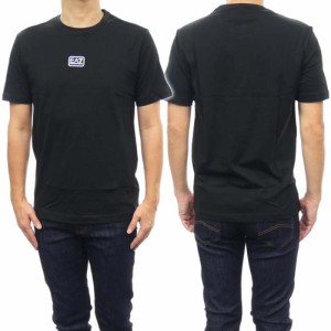 【セール 50％OFF！】EMPORIO ARMANI エンポリオアルマーニ EA7 メンズクルーネックTシャツ 3RPT05 PJ02Z ブラック