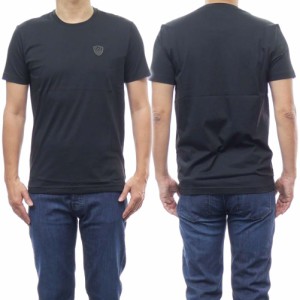 【セール 50％OFF！】EMPORIO ARMANI エンポリオアルマーニ EA7 メンズクルーネックTシャツ 3RPT41 PJNTZ ブラック