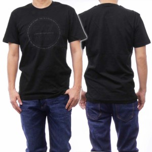 【○％OFF！】EMPORIO ARMANI エンポリオアルマーニ EA7 メンズクルーネックTシャツ 3DPT39 PJTJZ ブラック /2024春夏新作