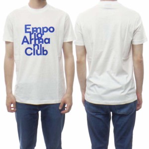 【セール 55％OFF！】EMPORIO ARMANI エンポリオアルマーニ メンズクルーネックTシャツ 3L1TFC 1JPZZ ホワイト