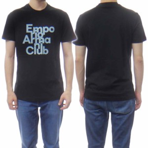 【セール 55％OFF！】EMPORIO ARMANI エンポリオアルマーニ メンズクルーネックTシャツ 3L1TFC 1JPZZ ブラック