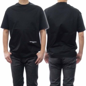 【セール 45％OFF！】EMPORIO ARMANI エンポリオアルマーニ メンズクルーネックTシャツ 3R1TU7 1JSAZ ブラック