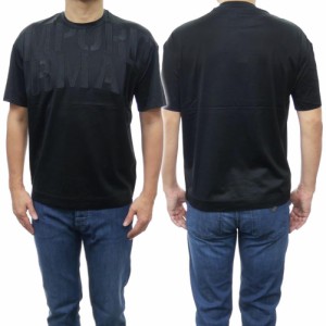 【セール 45％OFF！】EMPORIO ARMANI エンポリオアルマーニ メンズクルーネックTシャツ 3R1TZ2 1JUVZ ブラック
