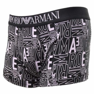 【31％OFF！】EMPORIO ARMANI UNDERWEAR エンポリオアルマーニアンダーウェア メンズボクサーパンツ 111398 4R506 ブラック /2024春夏新