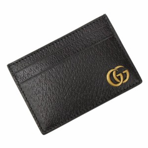 GUCCI グッチ メンズ マネークリップ付きカードケース 436022 DJ20T ブラック /2024春夏新作