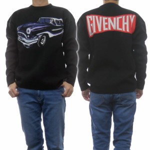 【旧作処分セール 55％OFF！】GIVENCHY ジバンシー クルーネックニット/セーター BM90F94Y7J ブラック  