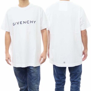 【○％OFF！】GIVENCHY ジバンシィ メンズクルーネックTシャツ BM716N3YAC ホワイト /2024春夏新作