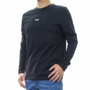 【41％OFF！】HUGO BOSS ヒューゴボス メンズクルーネックロングTシャツ 50473286 10242929 / TChark ブラック /2024秋冬新作