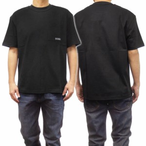 【○％OFF！】HUGO BOSS ヒューゴボス メンズクルーネックTシャツ 50509452 10242631 / Te-Doodle ブラック /2024春夏新作