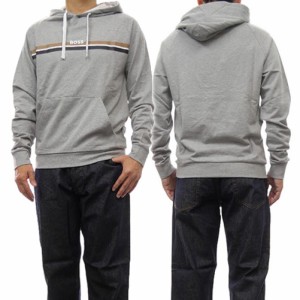 【23％OFF！】HUGO BOSS ヒューゴボス メンズプルオーバーパーカー 50515139 10208539 / Authentic Hoodie グレー /2024春夏新作