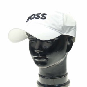 【○％OFF！】HUGO BOSS ヒューゴボス メンズキャップ 50516081 10260120 / LACH-GOLF ホワイト /2024春夏新作