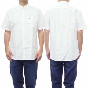 【3％OFF！】LACOSTE ラコステ メンズカジュアルシャツ CH1917 ホワイト /2024春夏新作