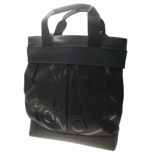 【セール 30％OFF！】MONCLER モンクレール メンズトートバッグ 5D00006 M3267 / CUT TOTE SMALL ブラック