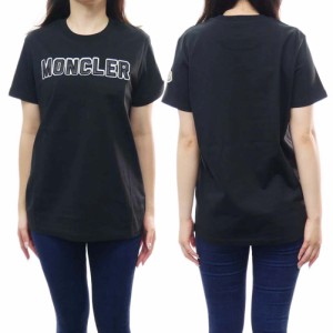 【セール 40％OFF！】MONCLER モンクレール レディースクルーネックTシャツ 8C00008 829HP ブラック