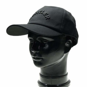 【20％OFF！】MONCLER モンクレール メンズキャップ 3B00040 04863 / BASEBALL ブラック /2024春夏新作