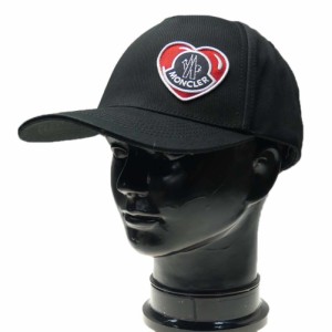 【23％OFF！】MONCLER モンクレール メンズキャップ 3B00032 0U162 / BASEBALL ブラック /2024春夏新作