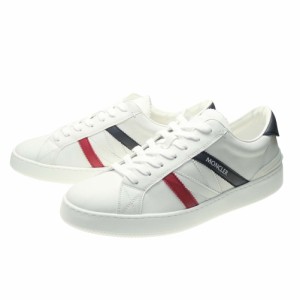 【〇％OFF！】MONCLER モンクレール メンズローカットスニーカー 4M00290 M3126 / MONACO M ホワイト /2024春夏新作