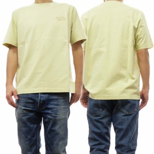 【24％OFF！】MAISON KITSUNE メゾンキツネ メンズクルーネックTシャツ M.KITSUNE HANDWRITHING COMFORT TEE SHIRT / MM00126 KJ0118 ラ