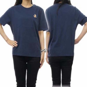 【セール 45％OFF！】MAISON KITSUNE メゾンキツネ レディースクルーネックTシャツ MW00119KJ0008 / SPEEDY FOX PATCH COMFORT TEE SHIRT