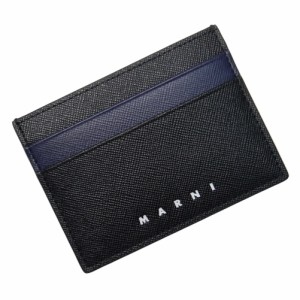 【セール 50％OFF！】MARNI マルニ メンズカードケース PFMI0002L4 LV520 ブラック