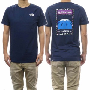 【セール 40％OFF！】THE NORTH FACE ノースフェイス メンズクルーネックTシャツ NF00CEQ8 / M SS NORTH FACES ネイビー