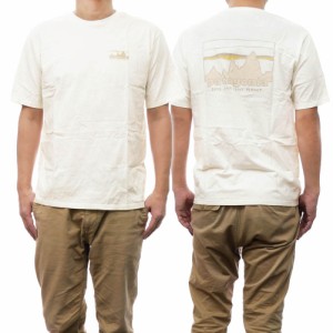 【9％OFF！】PATAGONIA パタゴニア メンズクルーネックTシャツ 37534/M’S 73 SKYLINE ORGANIC T-SHIRT BCW オフホワイト /2024春夏新作