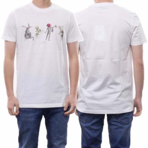 【セール ○％OFF！】PS PAUL SMITH ポールスミス メンズクルーネックTシャツ M2R 010R HP3188 ホワイト