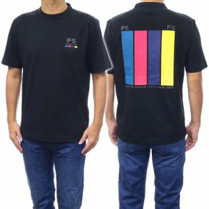 【セール ○％OFF！】PS PAUL SMITH ポールスミス メンズクルーネックTシャツ M2R 220X LP4044 ブラック