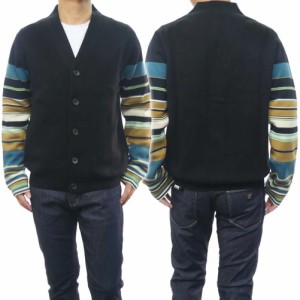 【セール ○％OFF！】PS PAUL SMITH ポールスミス メンズカーディガン/ M2R 235Y L21866 ブラック