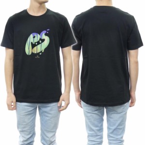 【セール ○％OFF！】PS PAUL SMITH ポールスミス メンズクルーネックTシャツ M2R 011R KP3719 ブラック